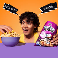 BRB NoNo's Toasties - Assorted Flavours - Carolina Reaper, Fusion Cheese, Sizzlin' Schezwan & Garlic Bread | Baked, Not Fried | No Maida, No Palm Oil, Healthy Snack | 8 x 60gm Pack