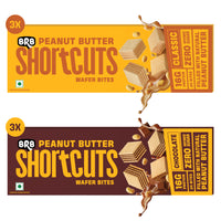 BRB Shortcuts - Peanut Butter Wafer Bites - Assorted - Box of 6