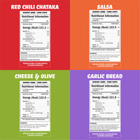 Corn Popped Chips - 20 Packs - 4 Flavours X 5 Packs (48g Each)