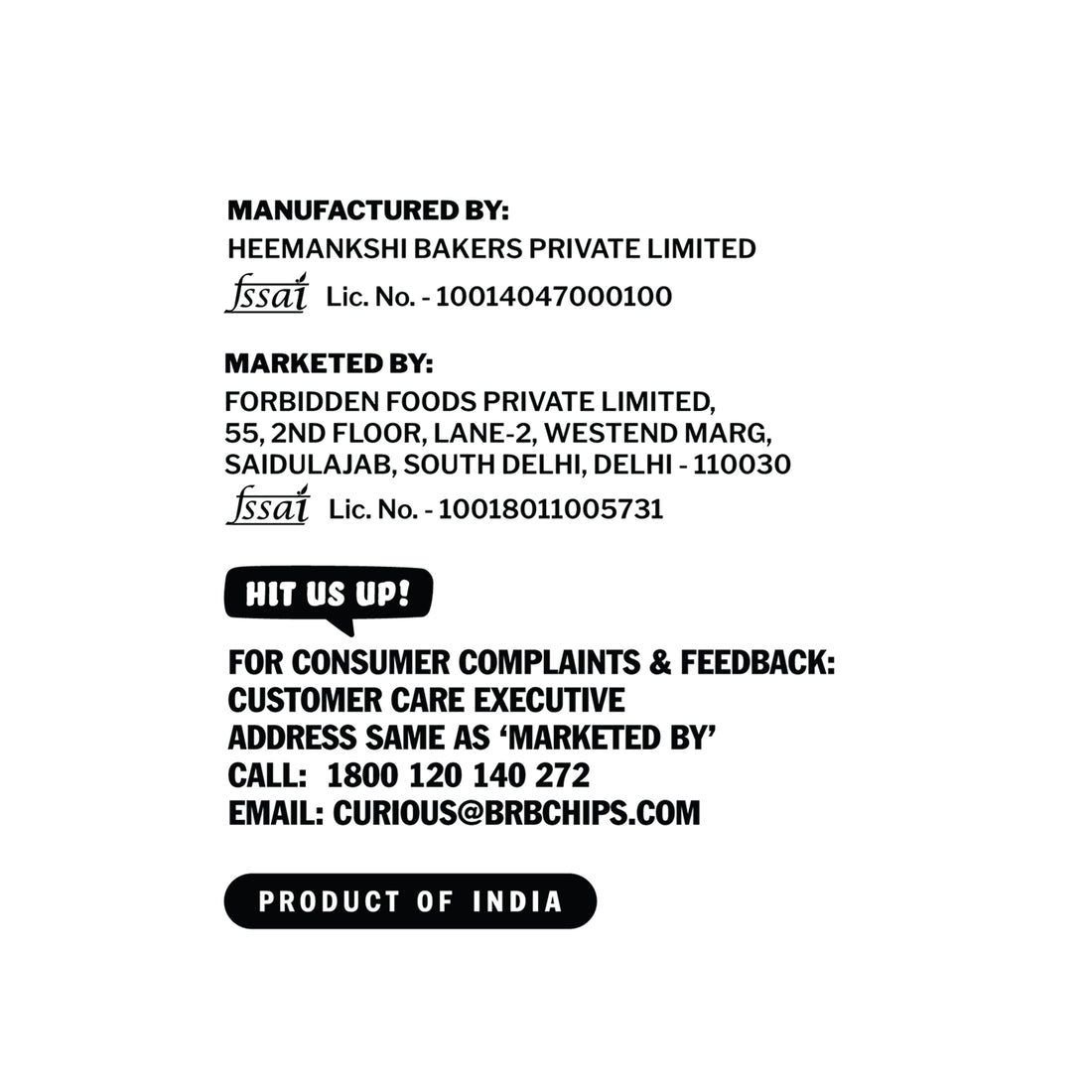 BRB NoNo's Toasties - Assorted Flavours -  Carolina Reaper, Fusion Cheese, Sizzlin' Schezwan & Garlic Bread | Baked, Not Fried | No Maida, No Palm Oil, Healthy Snack | 4 x 60gm Pack