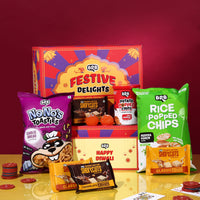 BRB Diwali Snacks Hamper with Popped Chips, NoNo's Toasties & Shortcuts Protein Wafers
